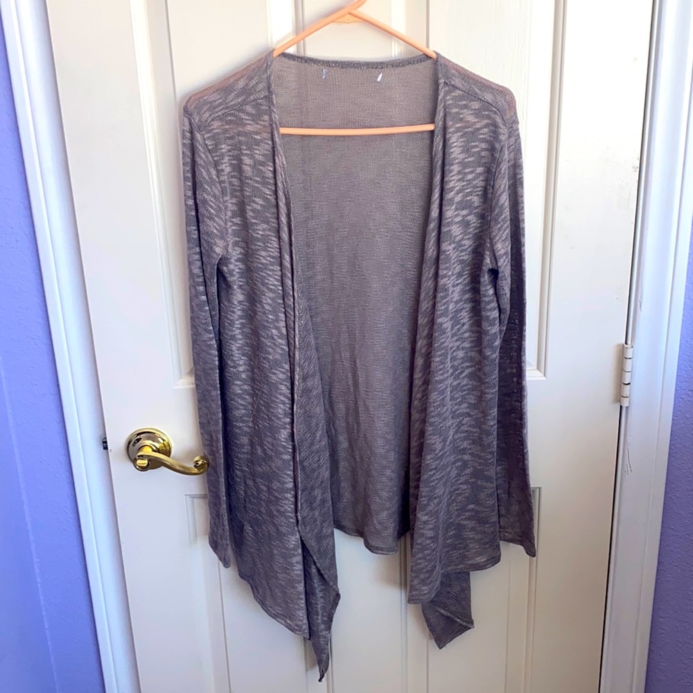 Brown & pink Volcom cardigan size medium